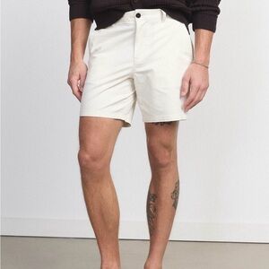NWT/ Frank & Oak The Brunswick slim fit chino shorts, size 34x7